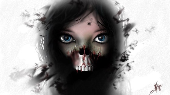 Рисунки: ужастик
