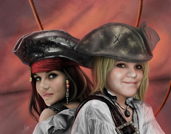 Рисунки: Пиратки