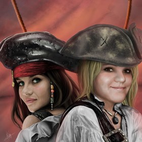 Рисунки: Пиратки